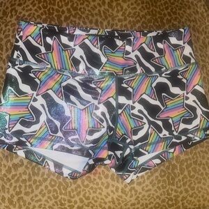 Glitter Start WOD Bottom CrossFit Shorts